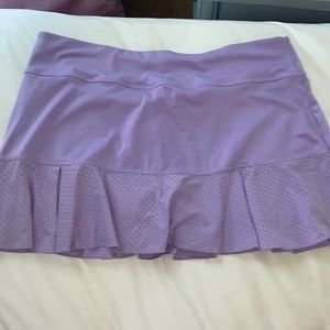 Lavender Nike Dri-fit tennis skirt
